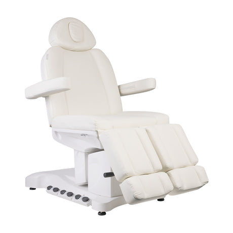 Azzurro 708BS Pedi Pro Heated Electric Pedicure Bed - full product view at an angle on a white background