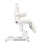 Azzurro 708BS Pedi Pro Heated Electric Pedicure Bed - close-up of the upholstery and adjustment details