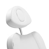 Azzurro 803D 3-Motor Electric Beauty Bed White - full product view on a white background