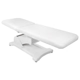 Azzurro 808 Electric Massage Bed White - full product view on a white background