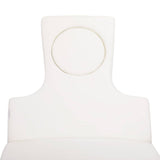 Azzurro 815B Electric Massage Bed White - displayed in a professional treatment-room setting