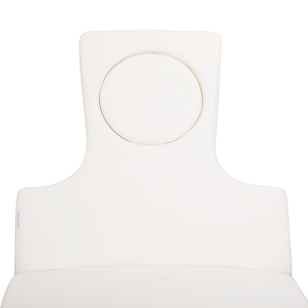 Azzurro 815B Heated Massage Bed White - displayed in a professional treatment-room setting