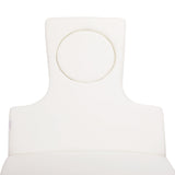 Azzurro 815B Heated Massage Bed White - displayed in a professional treatment-room setting