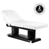 Azzurro 838 4-Motor Electric Spa Bed - full product view on a white background
