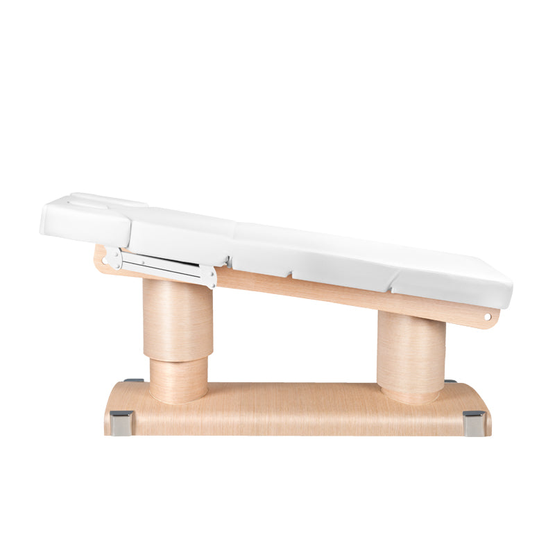 Azzurro 838 Heated 4-Motor Electric Spa Massage Bed - full product view on a white background