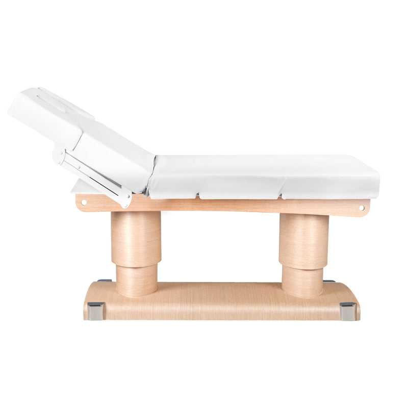Azzurro 838 Heated 4-Motor Electric Spa Massage Bed - full product view on a white background