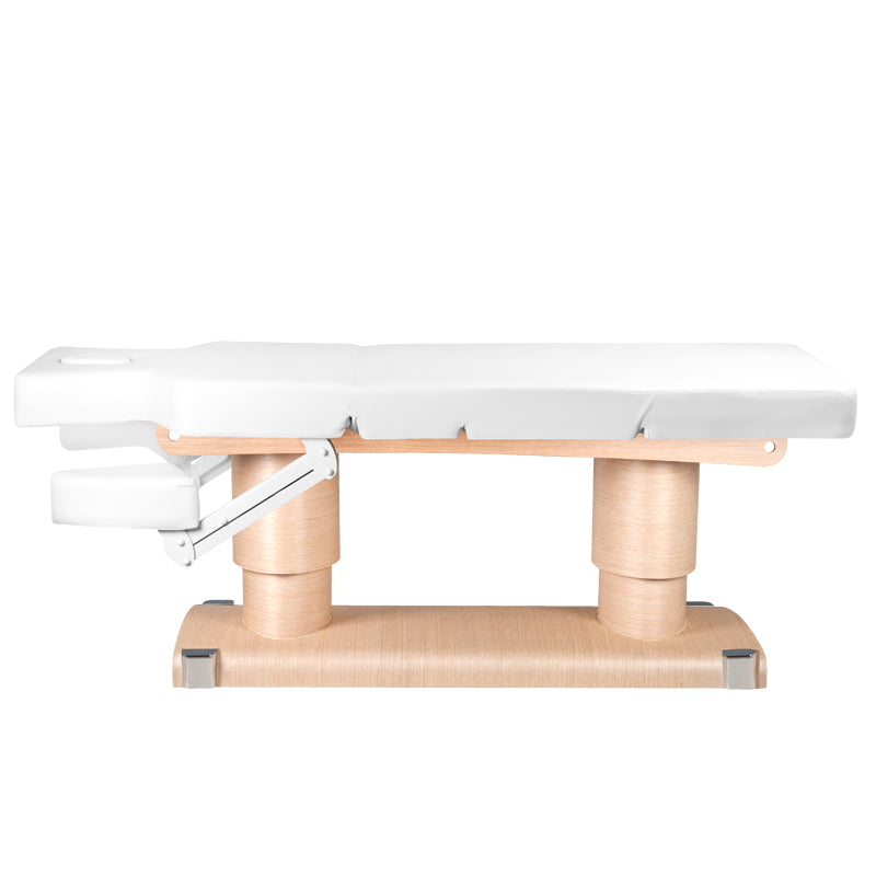 Azzurro 838 Heated 4-Motor Electric Spa Massage Bed - full product view on a white background