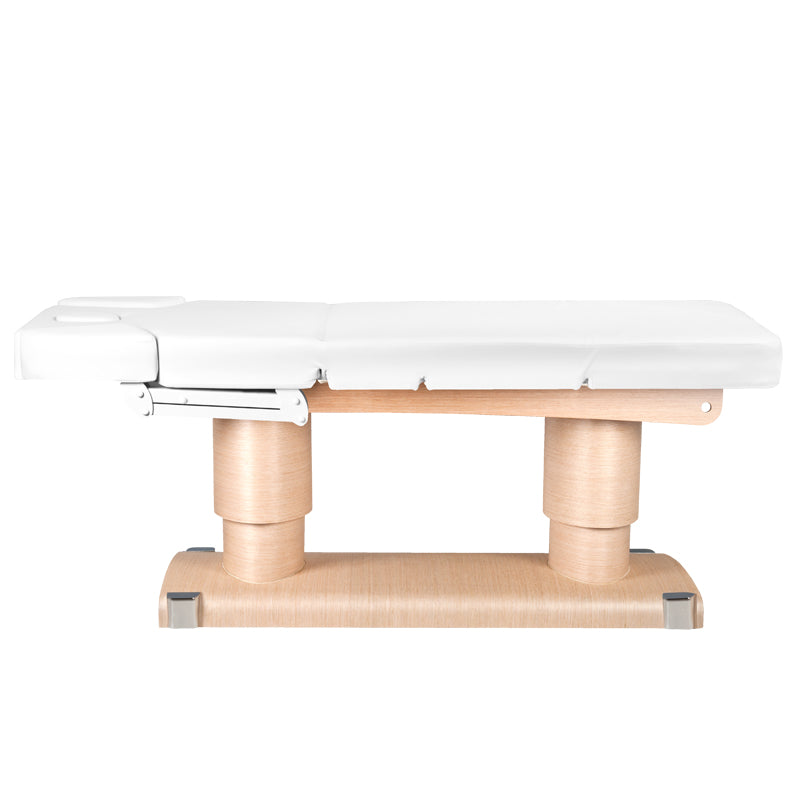 Azzurro 838 Heated 4-Motor Electric Spa Massage Bed - full product view on a white background