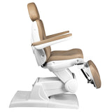 Azzurro 870S 3-Motor Electric Pedicure Chair Cappuccino - full product view on a white background