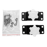 Azzurro F18 Nail Dust Collector Mounting Kit - complete device isolated on a white background