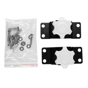 Azzurro F18 Nail Dust Collector Mounting Kit - complete device isolated on a white background