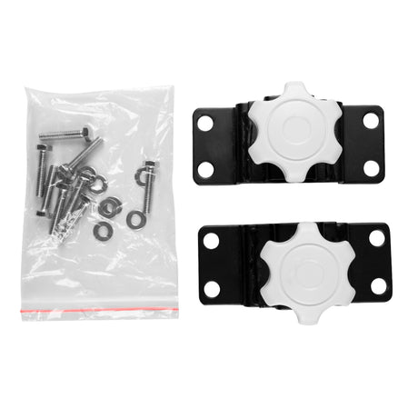 Azzurro F18 Nail Dust Collector Mounting Kit - complete device isolated on a white background