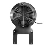 Azzurro F18A Pedicure Nail Dust Collector Chrome - device housing and functional components shown on a white background