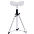 Azzurro Footrest for Pedicure 301 ALU - full product view at an angle on a white background
