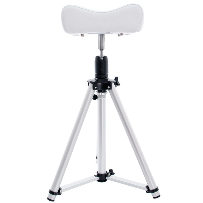 Azzurro Footrest for Pedicure 301 ALU - full product view at an angle on a white background