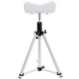 Azzurro Footrest for Pedicure 301 ALU - full product view at an angle on a white background