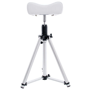 Azzurro Footrest for Pedicure 301 ALU - full product view at an angle on a white background