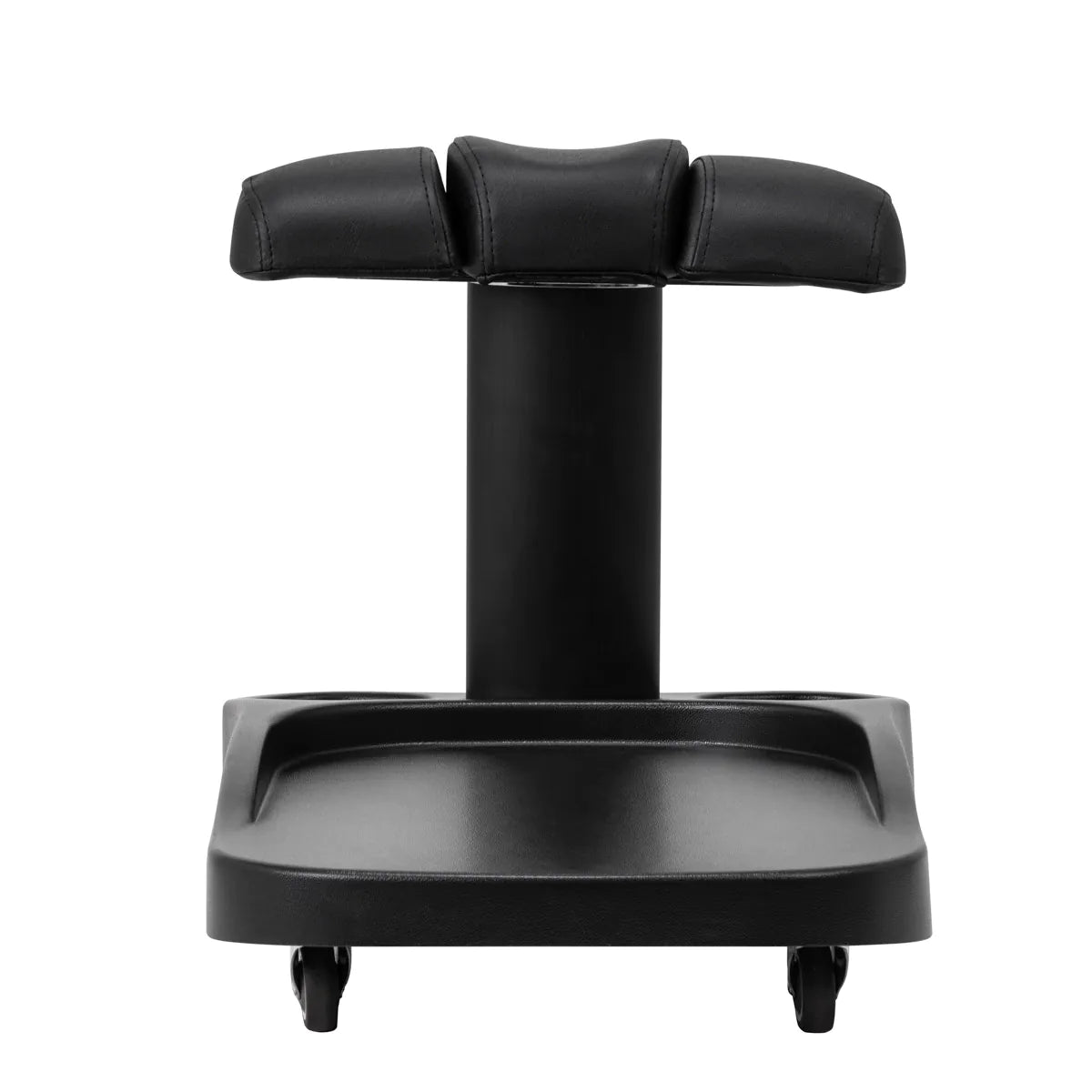 Azzurro Mobile Pedicure Bowl Trolley With Adjustable Footrest Black - mobile pedicure bowl trolley with adjustable padded footrest