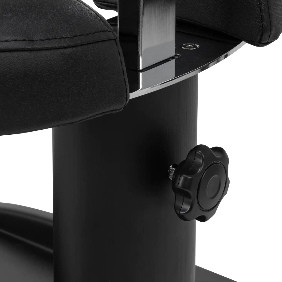 Azzurro Mobile Pedicure Bowl Trolley With Adjustable Footrest Black - mobile pedicure bowl trolley with adjustable padded footrest