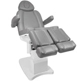 Azzurro 708AS 3-Motor Electric Pedicure Bed Grey - close-up of the upholstery and adjustment details