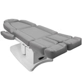 Azzurro 708AS 3-Motor Electric Pedicure Bed Grey - full product view on a white background