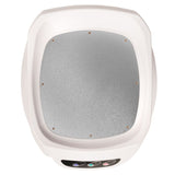Azzurro Pedicure Spa Basin With Massager - spa basin shown from above on a white background