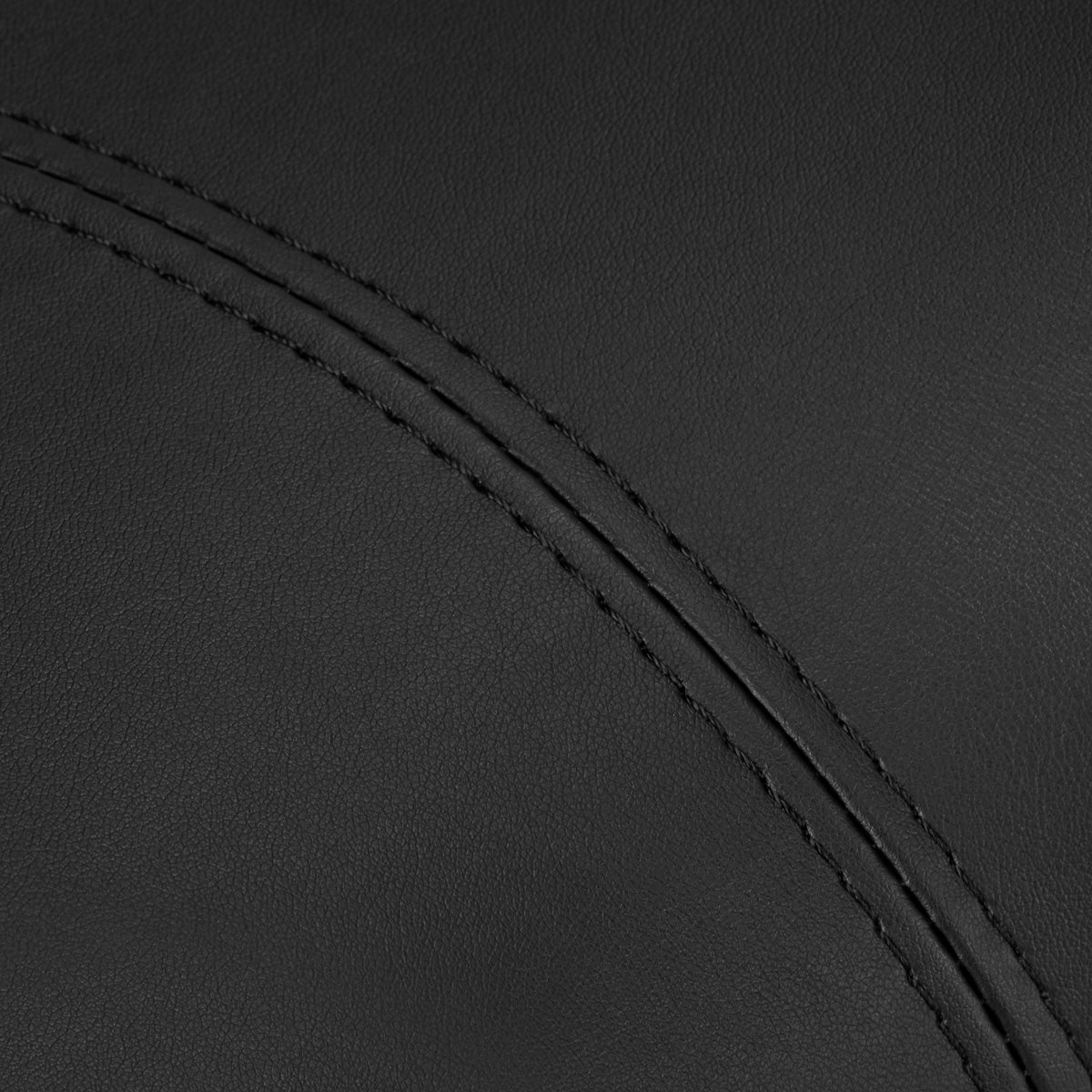 Azzurro Special 152 Beauty Chair Black - close-up of the upholstery and construction details