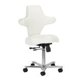 Azzurro Special 152 Beauty Chair White - full product view at an angle on a white background