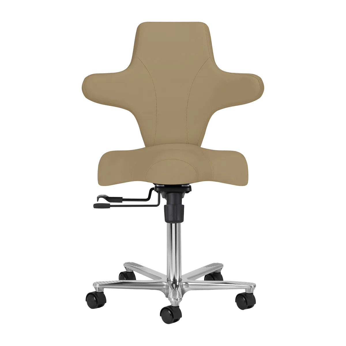 Azzurro Special 152 beige beauty chair viewed from the front