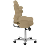 Azzurro Special 152 beige beauty chair in left three-quarter view