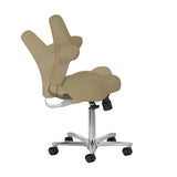 Azzurro Special 152 beige beauty chair in a reclined side view