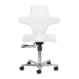 Azzurro Special 152 snow-white salon chair with adjustment controls visible