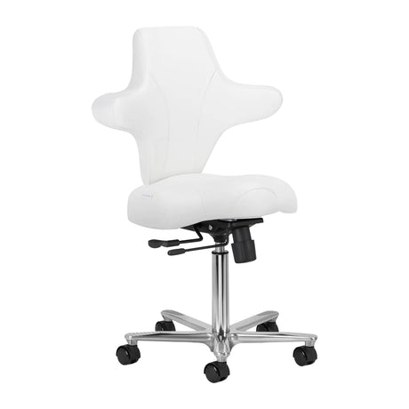 Azzurro Special 152 snow-white salon chair, front view