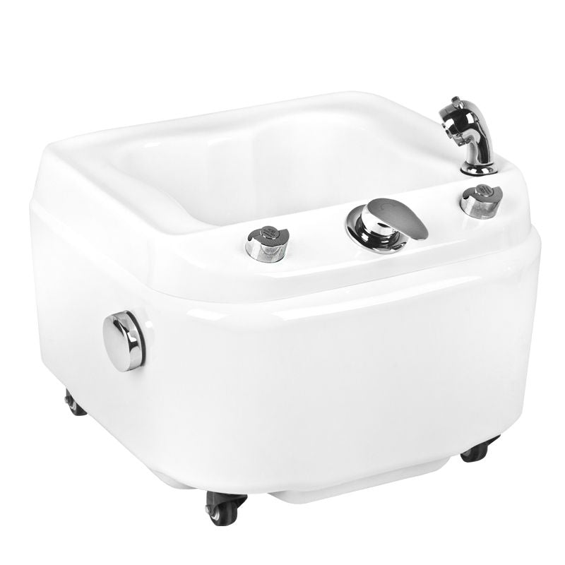 Azzurro Tray for Pedicure with Hydromassage A023 - spa basin shown from above on a white background