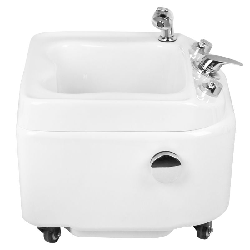 Azzurro Tray for Pedicure with Hydromassage A023 - spa basin shown from above on a white background