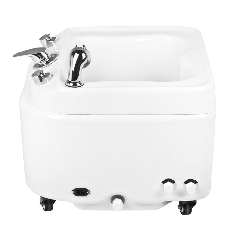Azzurro Tray for Pedicure with Hydromassage A023 - spa basin shown from above on a white background