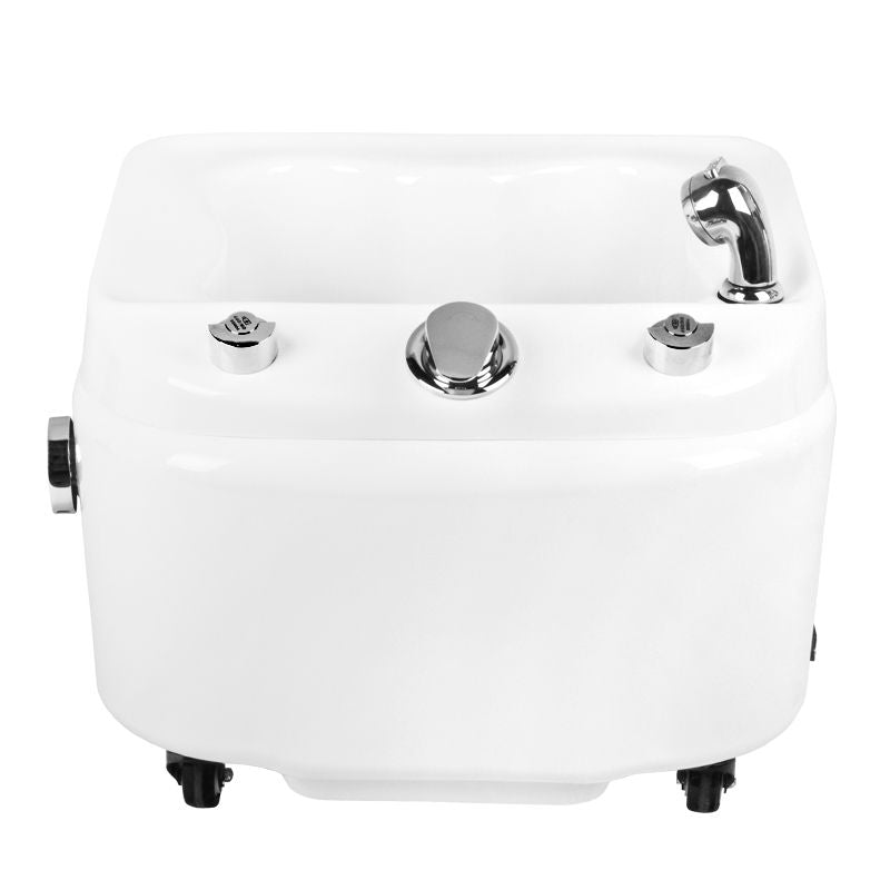 Azzurro Tray for Pedicure with Hydromassage A023 - spa basin shown from above on a white background