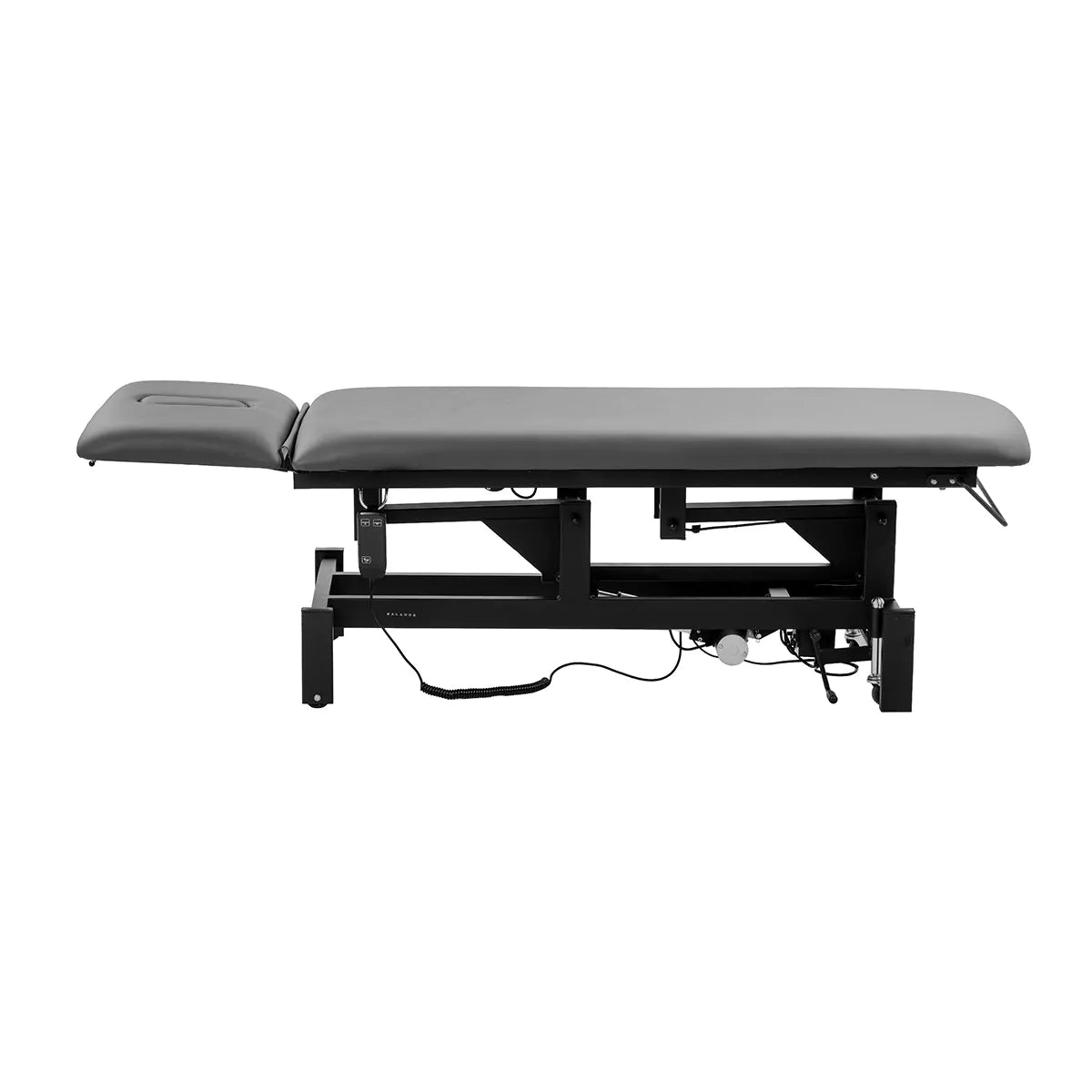 Balance Eso 2 Electric Massage & Physiotherapy Bed Grey - full product view on a white background