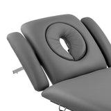 Balance Eso 4 Electric Massage & Physiotherapy Bed Grey - displayed in a professional treatment-room setting