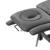 Balance Eso 4 Electric Massage & Physiotherapy Bed Grey - displayed in a professional treatment-room setting