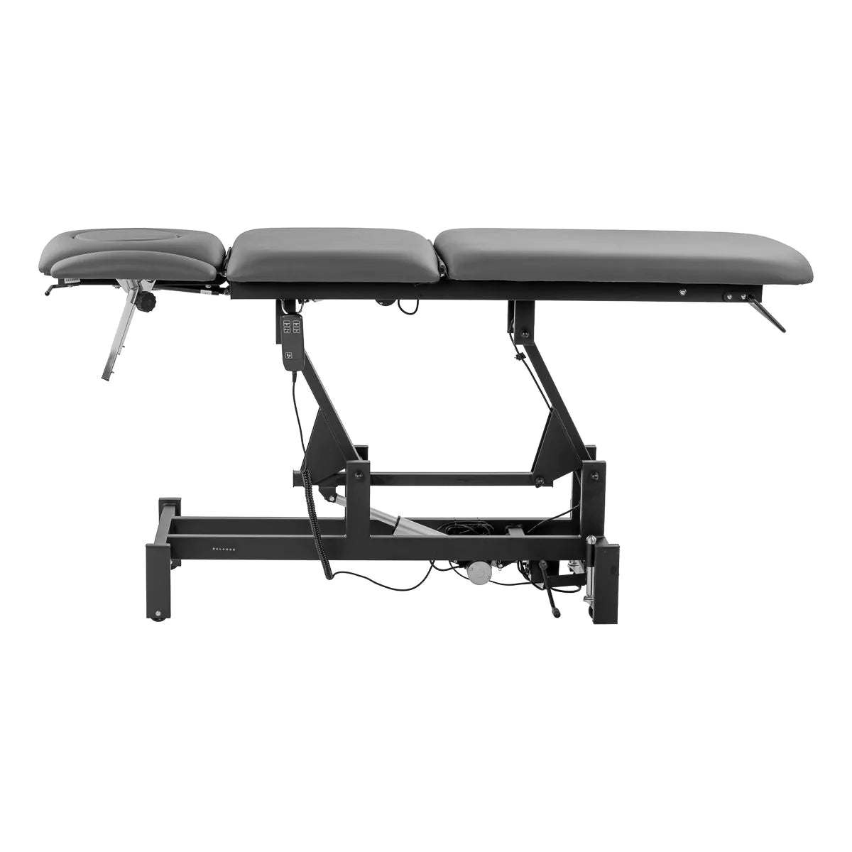 Balance Eso 5 Electric Massage & Physiotherapy Bed Grey - full product view on a white background
