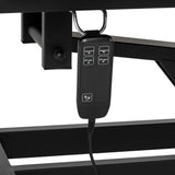 Balance Eso 5 Electric Massage & Physiotherapy Bed Grey - displayed in a professional treatment-room setting