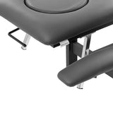 Balance Eso 5 Electric Massage & Physiotherapy Bed Grey - displayed in a professional treatment-room setting