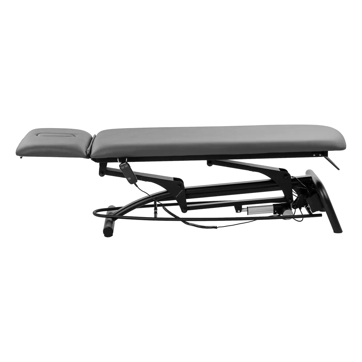 Balance Novus 2 Electric Massage & Physiotherapy Bed Grey - full product view on a white background