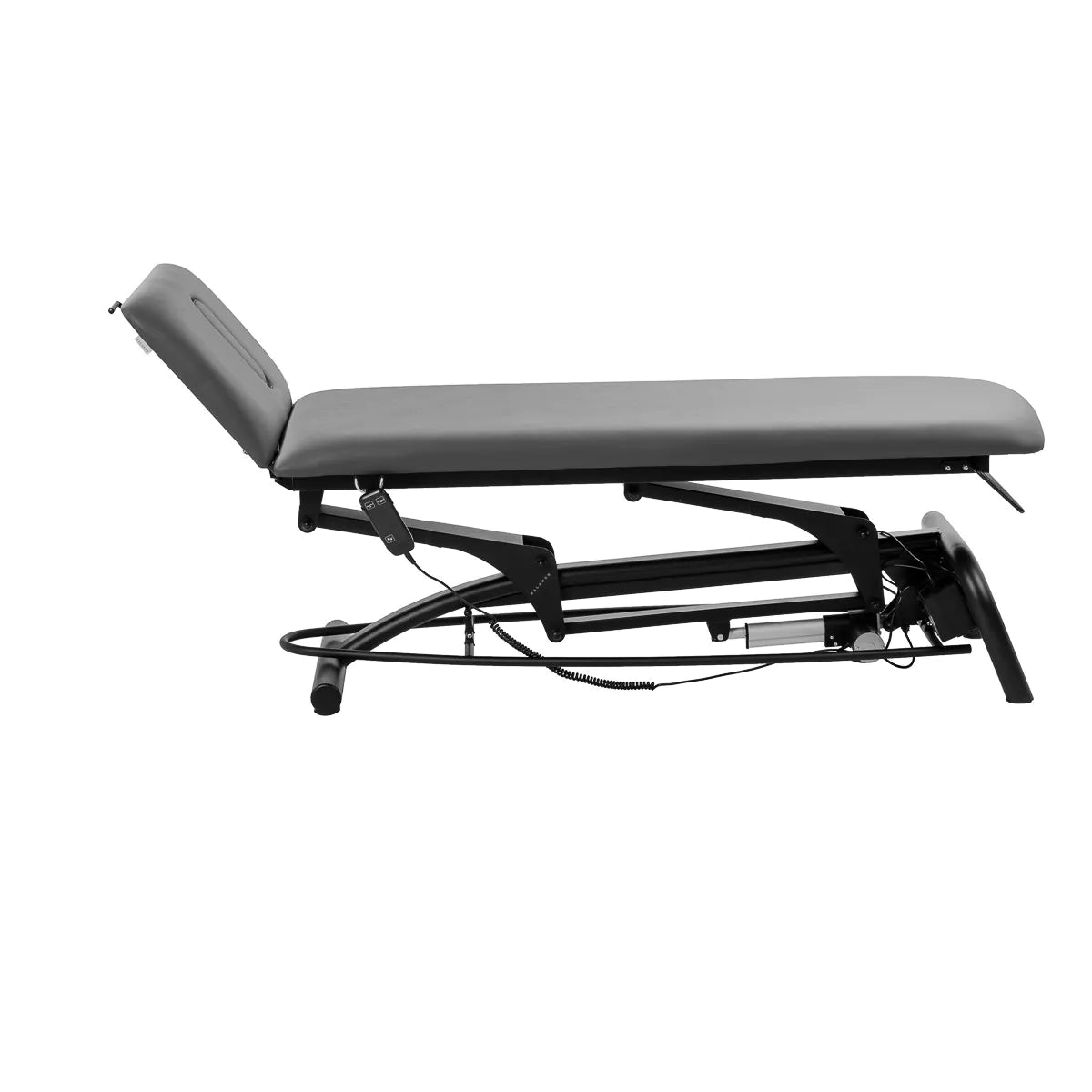 Balance Novus 2 Electric Massage & Physiotherapy Bed Grey - full product view on a white background