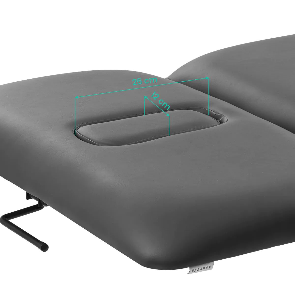 Balance Novus 2 Electric Massage & Physiotherapy Bed Grey - displayed in a professional treatment-room setting
