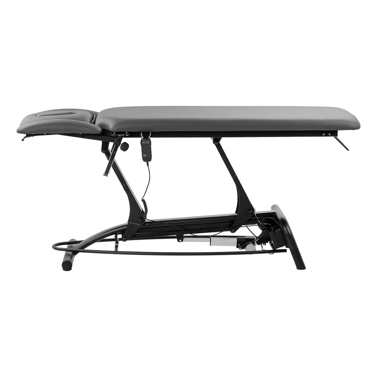 Balance Novus 4 Electric Massage & Physiotherapy Bed Grey - full product view on a white background