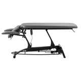 Balance Novus 4 Electric Massage & Physiotherapy Bed Grey - full product view on a white background
