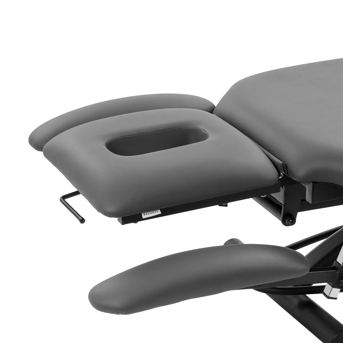Balance Novus 4 Electric Massage & Physiotherapy Bed Grey - displayed in a professional treatment-room setting