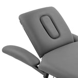 Balance Novus 4 Electric Massage & Physiotherapy Bed Grey - displayed in a professional treatment-room setting